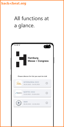 Hamburg Messe + Congress screenshot