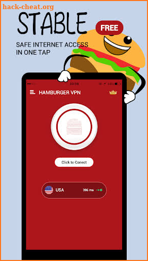 Hamburger VPN – Proxy Tools, Secure, Privacy, Free screenshot