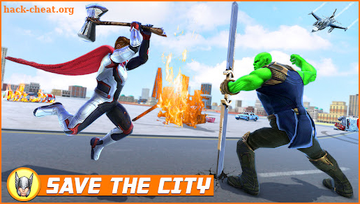 Hammer Man vs Incredible Monster Adventure Game screenshot