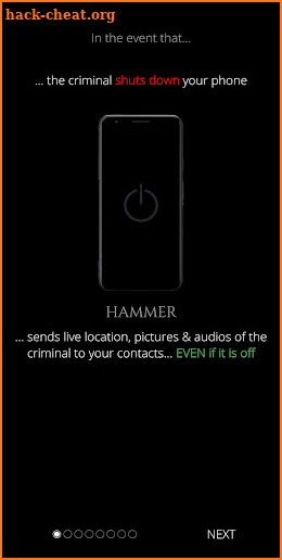 Hammer Security screenshot