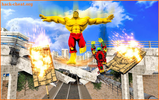 Hammer Superhero Monster Wars Incredible Hero Game screenshot