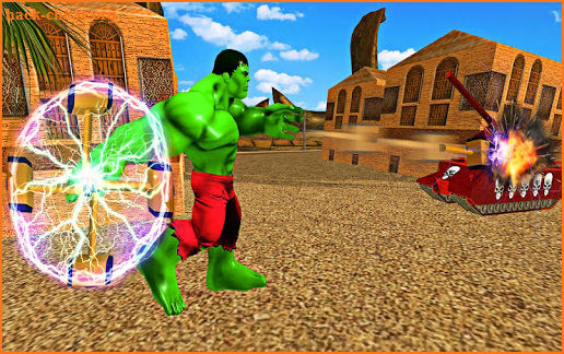 Hammer Superhero War: Incredible Bulk Monster Hero screenshot