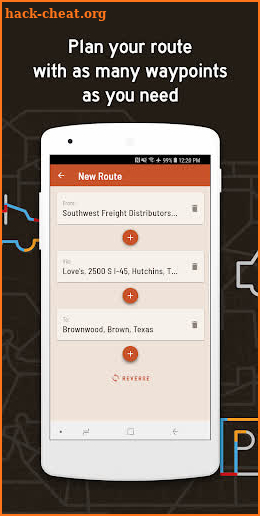Hammer: Truck GPS Navigation App, Maps, & Routes screenshot