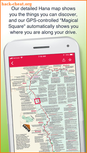 Hana GPS Guide screenshot