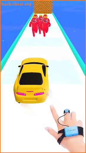 Hand Control Car Racing screenshot