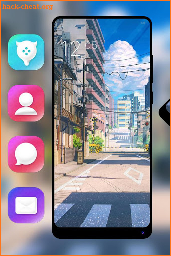 Hand drawn street theme | landscape bright screenshot