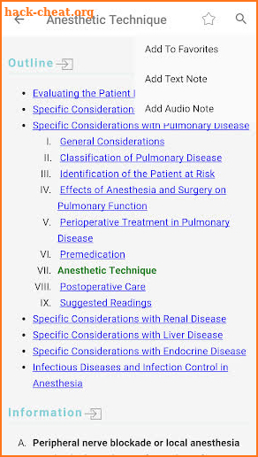 Handbook of Clinical Anesthesia Procedures of MGH screenshot