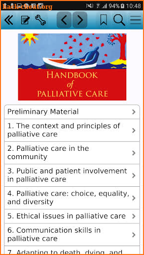Handbook of Palliative Care 3e screenshot