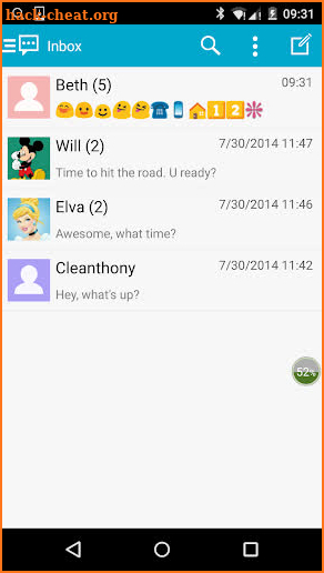 Handcent Emoji screenshot