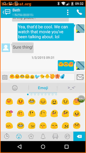 Handcent Emoji screenshot