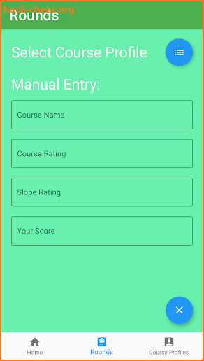 HandiGolf - Free Golf Handicap Tracker screenshot