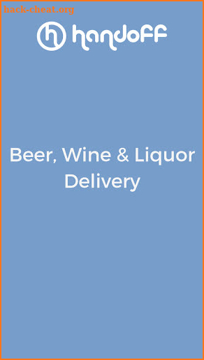 Handoff - Alcohol Delivery screenshot