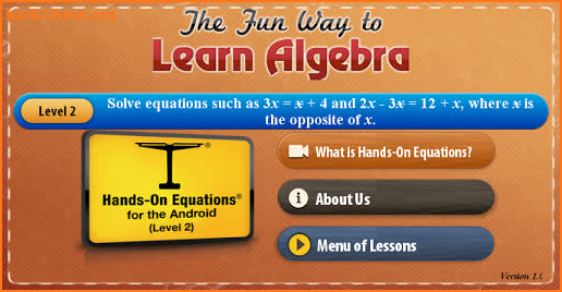 Hands-On Equations 2 screenshot