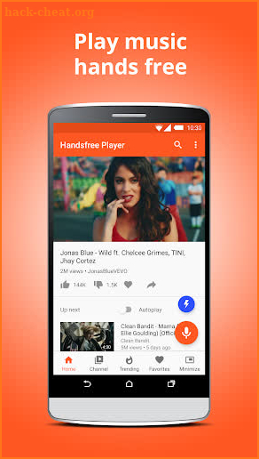 Handsfree Player for YouTube – Play Music & Videos screenshot