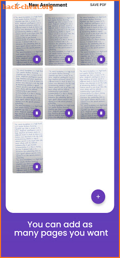 Handwriter - Text to Assignments, Essays, Letters screenshot