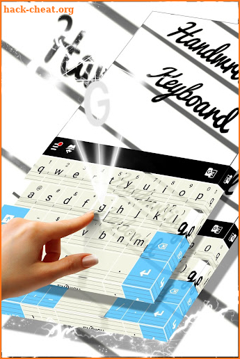 Handwriting Keyboard Theme screenshot