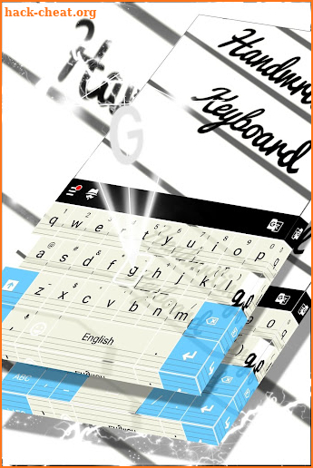 Handwriting Keyboard Theme screenshot