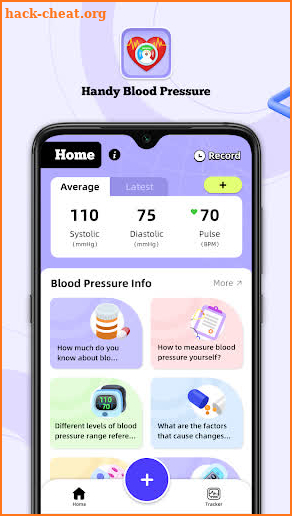 Handy Blood Pressure-BP Health screenshot