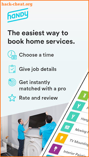 Handy - Book home services screenshot