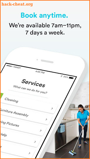 Handy - Book home services screenshot