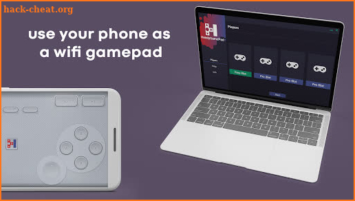 HandyGamePad PRO - mobile gamepad and joystick screenshot