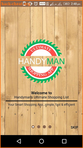 Handyman List screenshot
