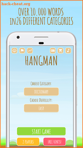 Hangman 3D 🎃 screenshot
