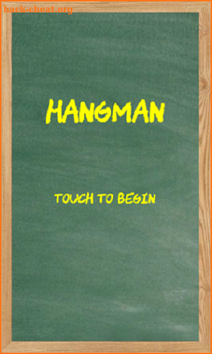hangman - a word game screenshot