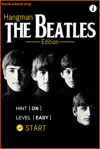 Hangman Beatles Trivia screenshot