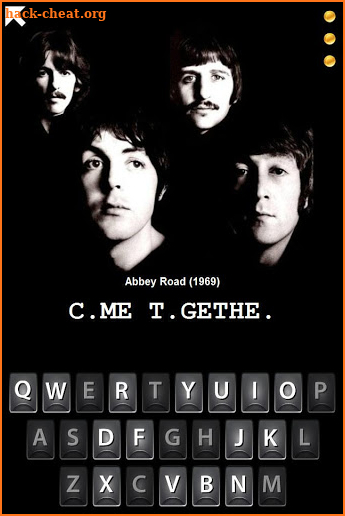 Hangman Beatles Trivia screenshot