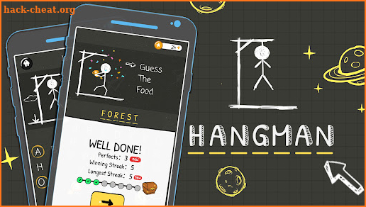 Hangman Words: 2 Player Games screenshot