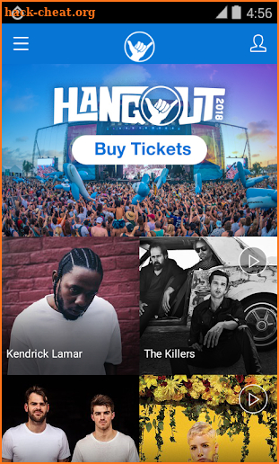 Hangout Music Festival screenshot