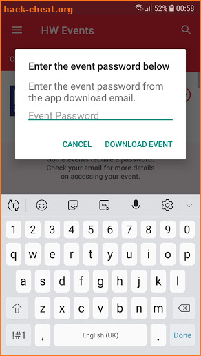 Hanley Wood Events Mobile App screenshot