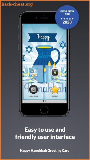 Hanukkah Greeting Cards @ E-Cards screenshot