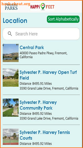 HAPPiFEET - Fremont Parks screenshot