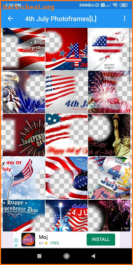 Happy 4th July: Greeting, Photo Frame, GIF, Quotes screenshot