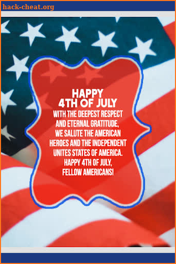 Happy 4th of July Greeting Cards screenshot