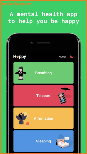 Happy - A Mental Health App for everyone screenshot
