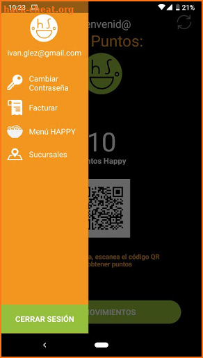 Happy App screenshot