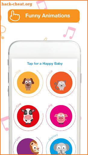Happy Baby: laugh & learn app for tiny hands screenshot