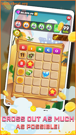 Happy Bingo:Jungle Treasures screenshot