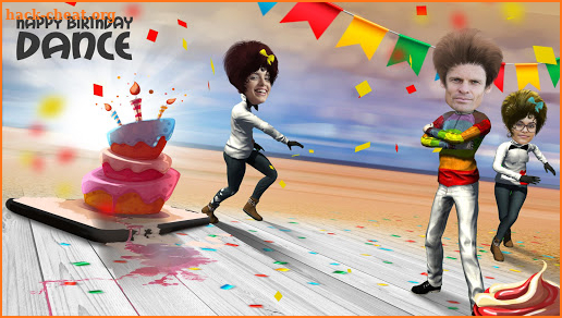 Happy Birthday dance - 3D dancing video maker screenshot