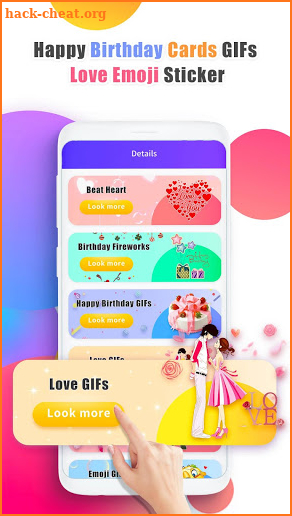 Happy Birthday GIFs & Love Roses Sticker screenshot
