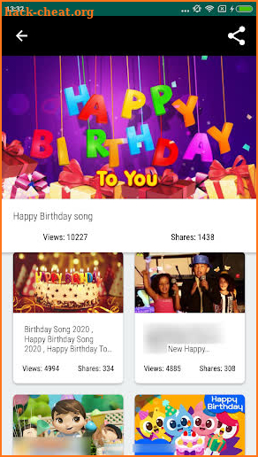 Happy Birthday Song free screenshot