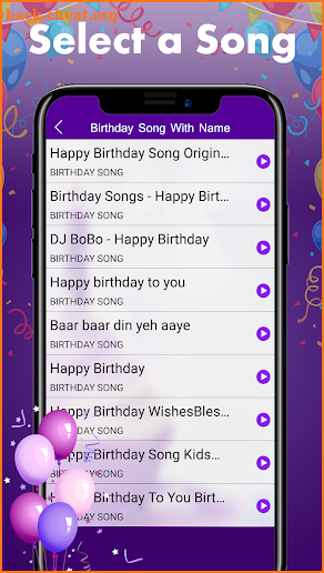 Happy Birthday Song With Name Generator screenshot