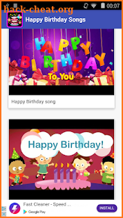 Happy Birthday Songs screenshot