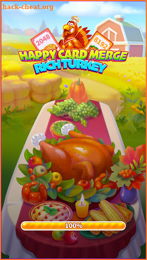 Happy Card Merge -Rich Turkey screenshot