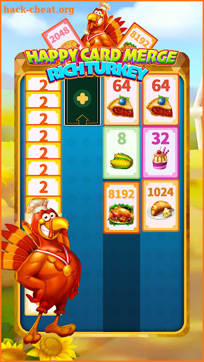Happy Card Merge -Rich Turkey screenshot