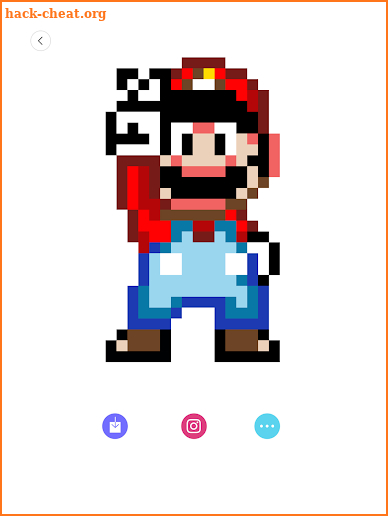 Happy Cartoon Pixel Book - Pixel Art Coloring screenshot