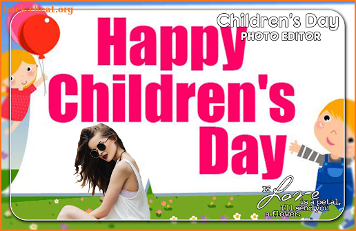 Happy Children's Day Photo Editor screenshot